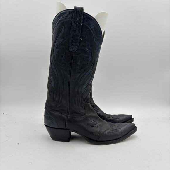 Falconhead Tres Outlaws Leather Cowboy Western Boots Women's 7.5C Boho Y2K - Picture 3 of 15